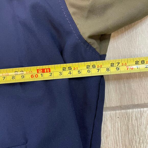 Forrester’s Gore-Tex Jacket XXL Navy Green Waterproof Made in USA Vintage 90s - Picture 4 of 10